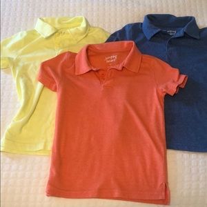 Boys 5T polos! 3 pack